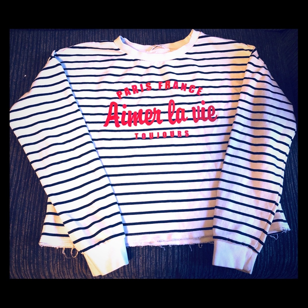 H&M Girl’s Long Sleeve Striped T- Size 14